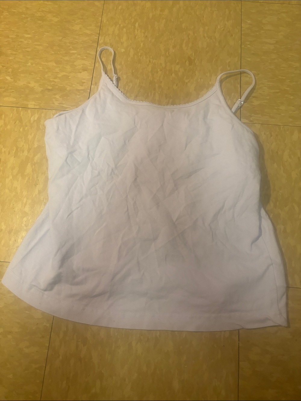 Columbia White Spaghetti Strap Camisole